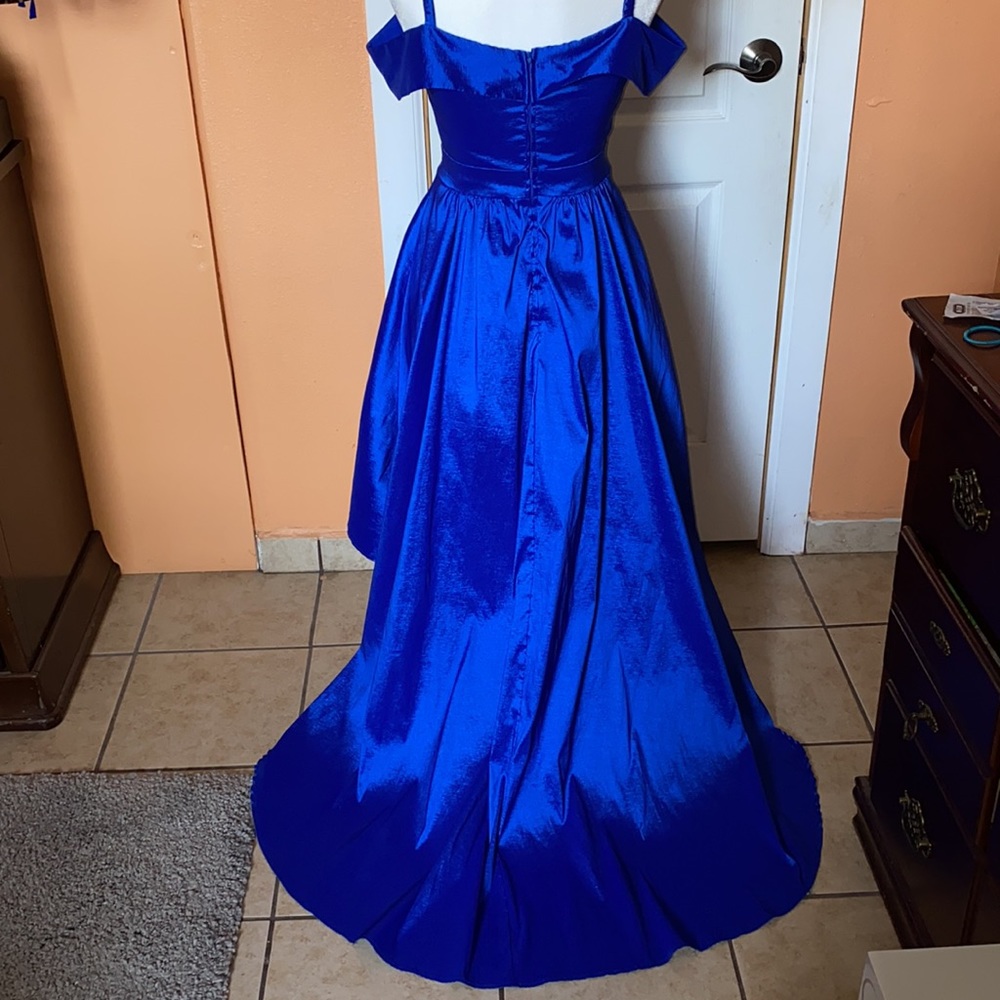 Royal Blue Prom Dress - Picture 5 of 7